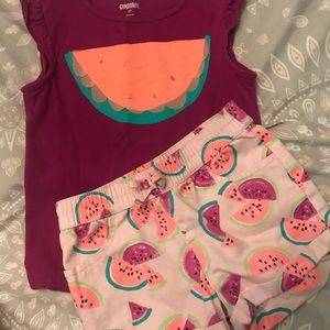 Gymboree shirt and shorts set